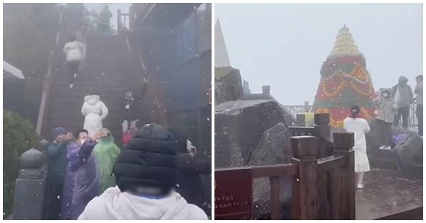 Sa Pa tuyết trắng như Châu Âu, khách du lịch u mê cảnh nức lòng Sa Pa tuyết trắng như Châu Âu, khách du lịch u mê cảnh nức lòng