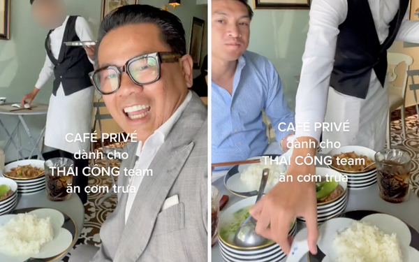 Thái Công khoe bữa trưa buffet VIP chỉ phục vụ nội bộ, nhìn món ăn netizen phán ngay: Không bằng hàng cơm bụi! Thái Công khoe bữa trưa buffet VIP chỉ phục vụ nội bộ, nhìn món ăn netizen phán ngay: Không bằng hàng cơm bụi!