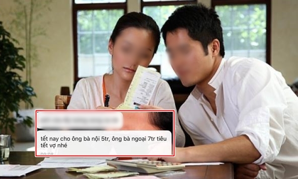 Chuyện chồng biếu Tết nhà ngoại chênh nhà nội 2 triệu xôn xao MXH Chuyện chồng biếu Tết nhà ngoại chênh nhà nội 2 triệu xôn xao MXH