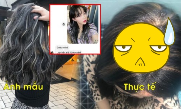 Mang tiền đi nhuộm tóc đón Tết, cô gái "khóc thét" vì khác xa ảnh mẫu Mang tiền đi nhuộm tóc đón Tết, cô gái "khóc thét" vì khác xa ảnh mẫu