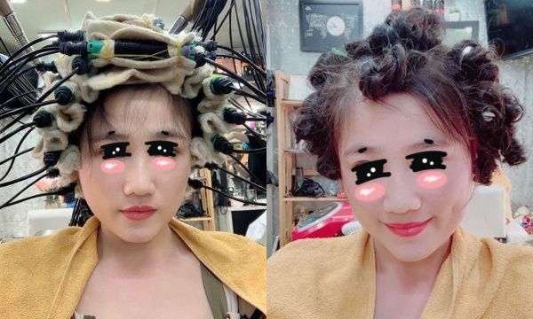 Pha làm tóc xoăn ăn Tết "đi vào lòng đất", vừa thương mà vừa buồn cười Pha làm tóc xoăn ăn Tết "đi vào lòng đất", vừa thương mà vừa buồn cười