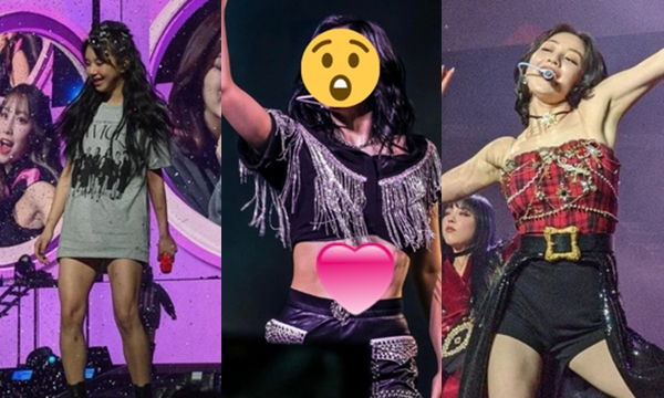 Ngỡ ngàng trước ngoại hình quá săn chắc của TWICE tại concert, 1 mỹ nữ body trông chẳng khớp với mặt! Ngỡ ngàng trước ngoại hình quá săn chắc của TWICE tại concert, 1 mỹ nữ body trông chẳng khớp với mặt!
