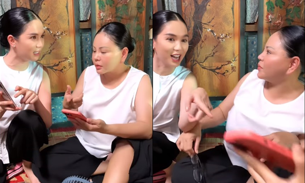 Lần đầu đóng phim cùng nhau, Ngọc Trinh phát hiện bị Lê Giang block Lần đầu đóng phim cùng nhau, Ngọc Trinh phát hiện bị Lê Giang block