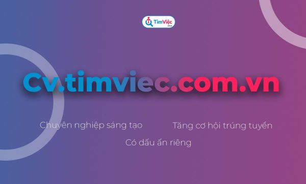 Mẫu cv xin việc ấn tượng 1