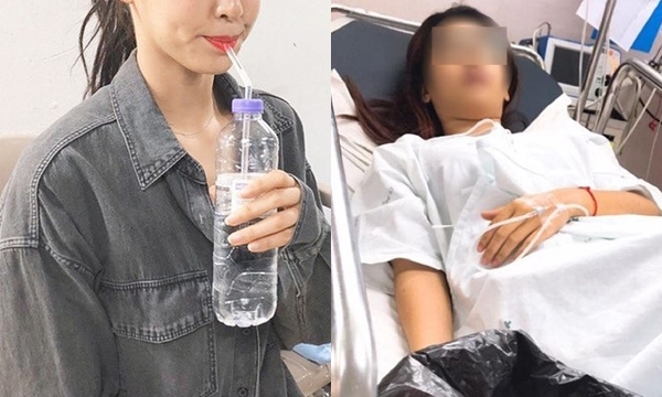 Uống giấm thay nước, cô gái nhập viện vì bệnh loét dạ dày Uống giấm thay nước, cô gái nhập viện vì bệnh loét dạ dày