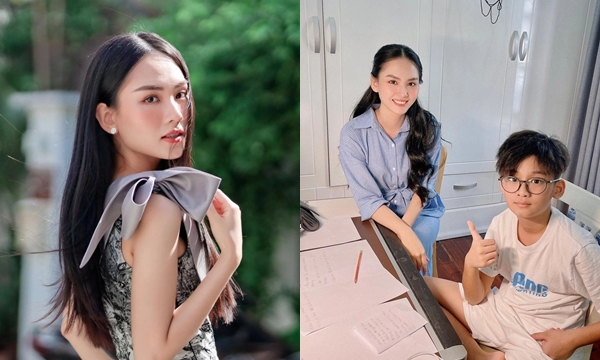 Người đẹp được chồng cũ Lệ Quyên thuê làm gia sư cho con trai Người đẹp được chồng cũ Lệ Quyên thuê làm gia sư cho con trai
