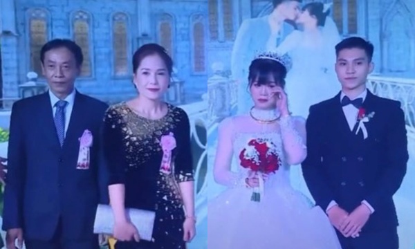 Cô dâu khóc nức nở khi bố mẹ lần đầu đứng chung sau 15 năm chia tay Cô dâu khóc nức nở khi bố mẹ lần đầu đứng chung sau 15 năm chia tay